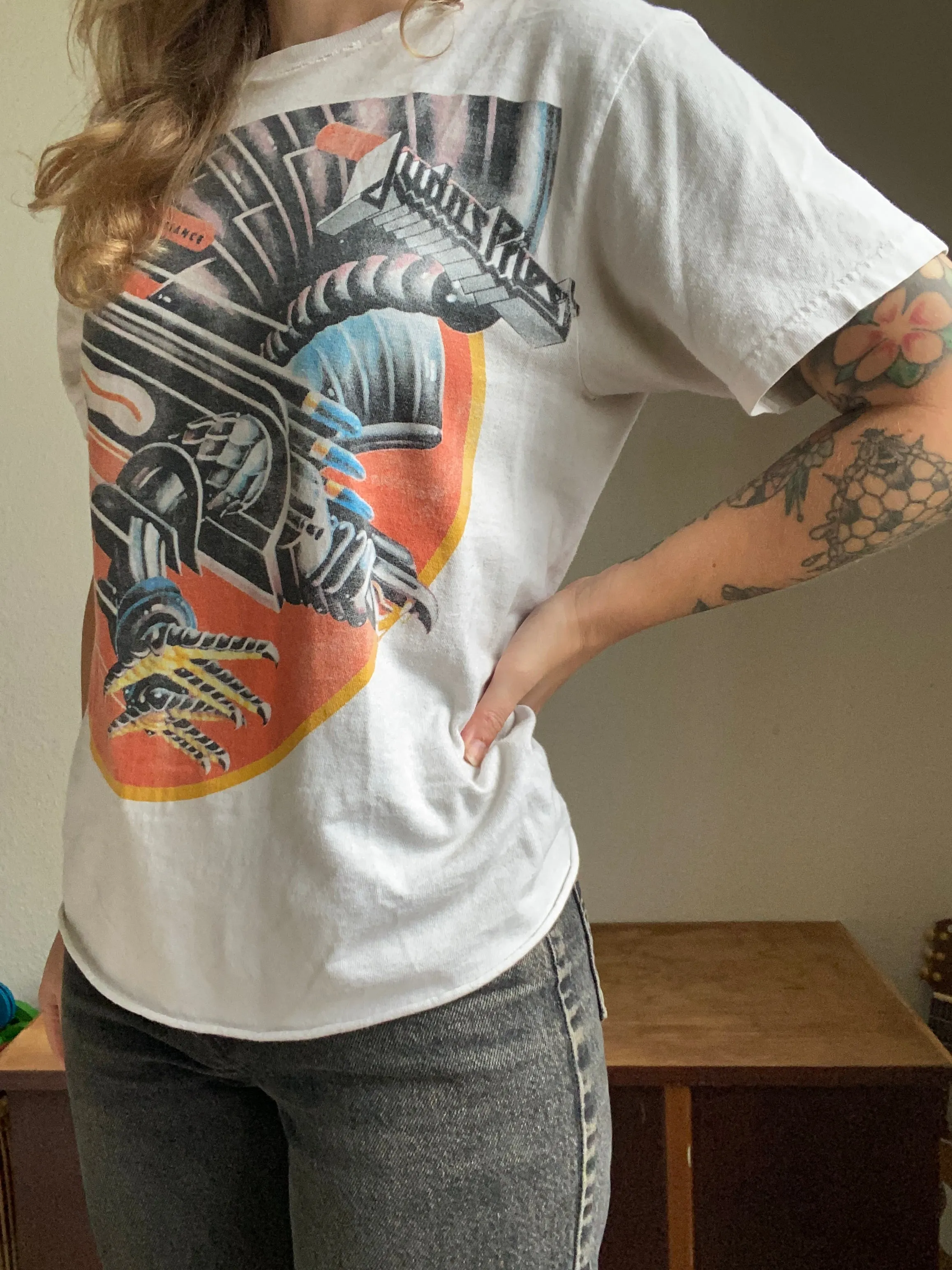 1980s Judas Priest Screaming for Vengeance tour t shirt