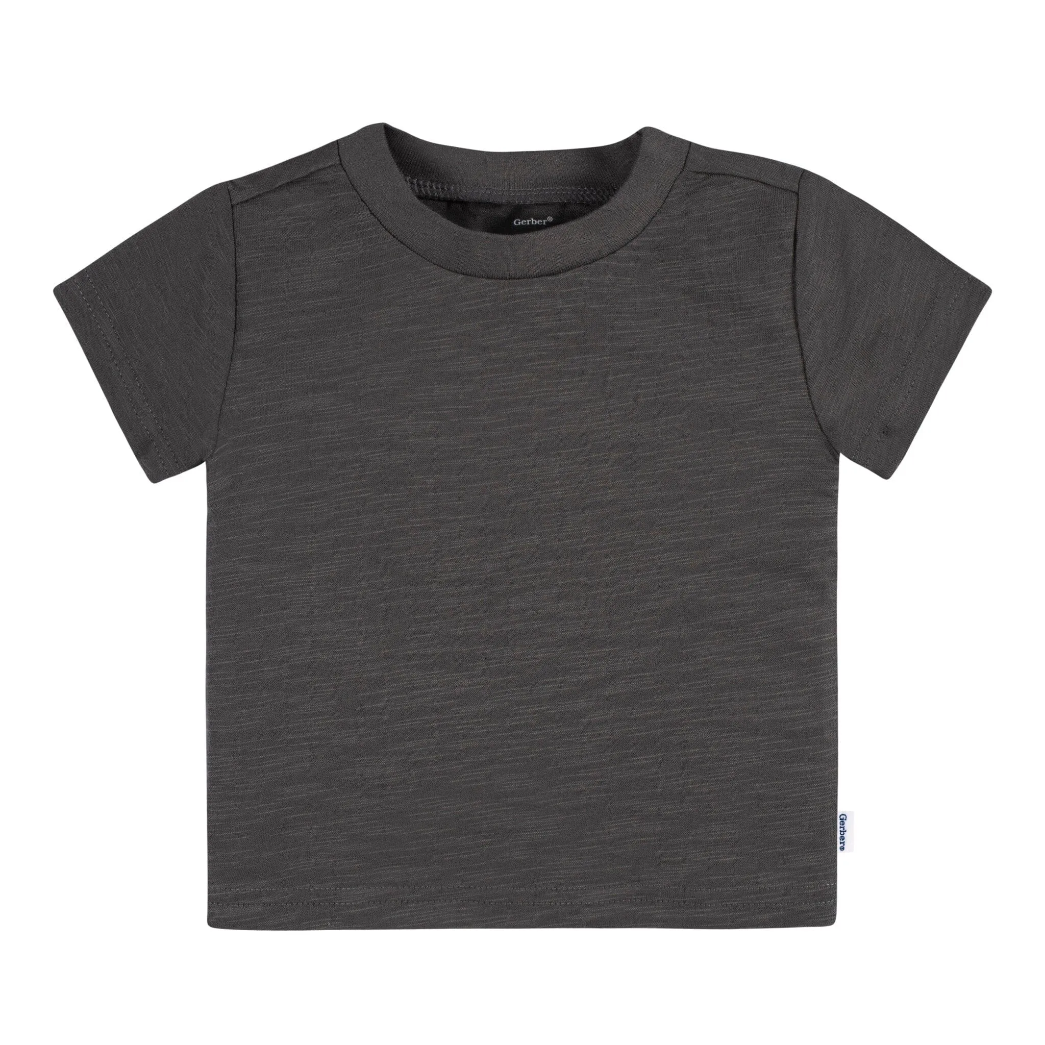 5-Pack Baby Neutral Greys Short Sleeve Tees