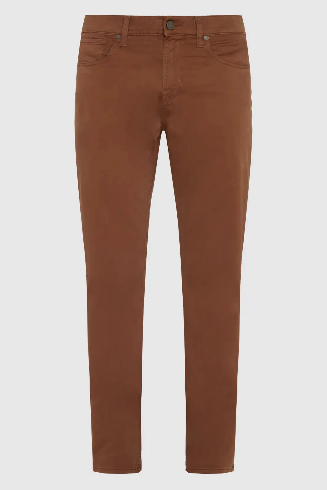 7 FOR ALL MANKIND - SLIMMY TAPERED Luxe Performance Plus Colour in Nutshell Brown JSMXV600NU