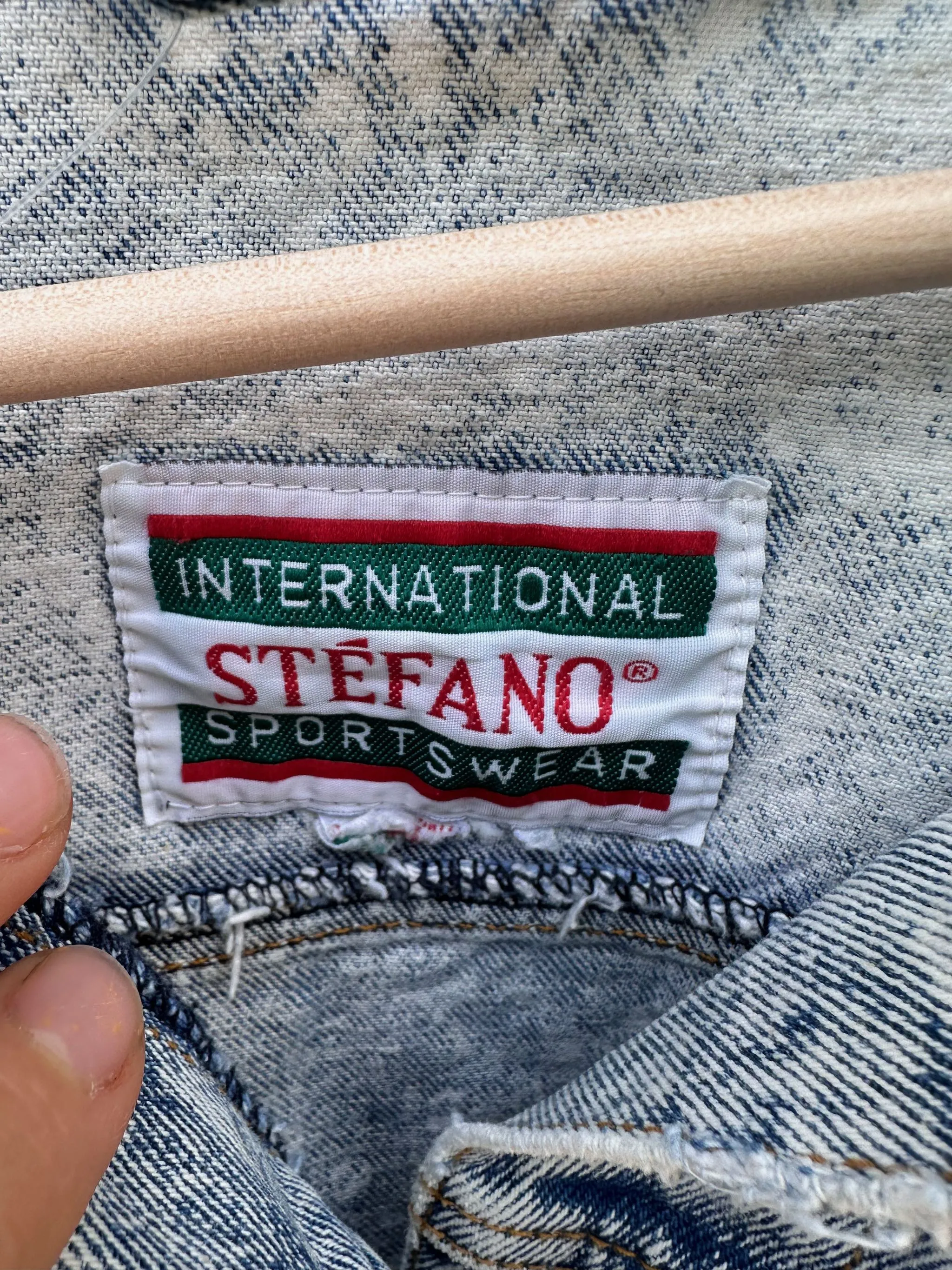 Acid Washed Denim International Stefano Sportswear