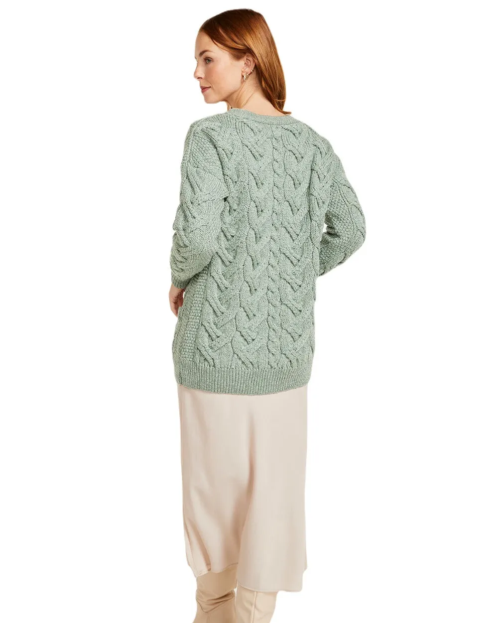 Aran Womens Downpatrick Cardigan