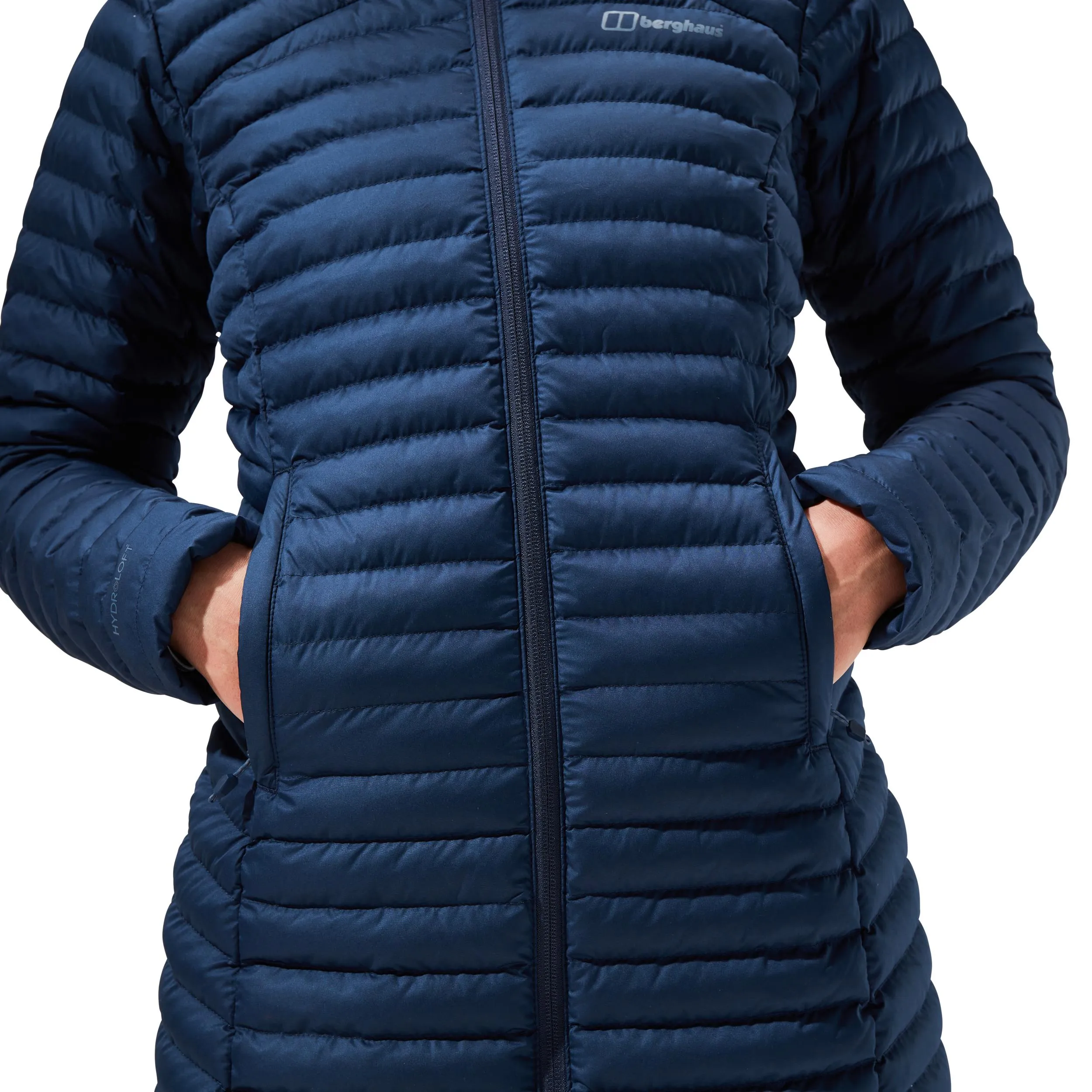 Berghaus Womens Nula Micro Long Padded Hooded Jacket