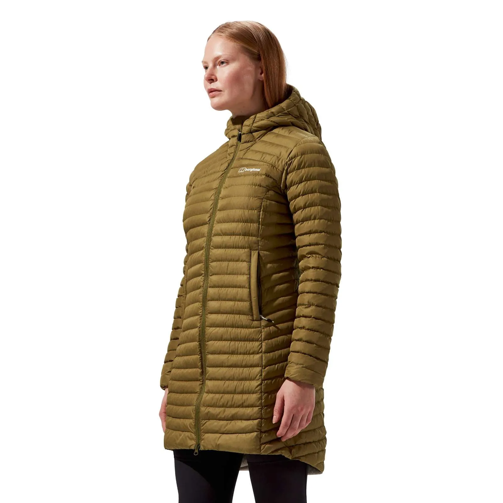 Berghaus Womens Nula Micro Long Padded Hooded Jacket