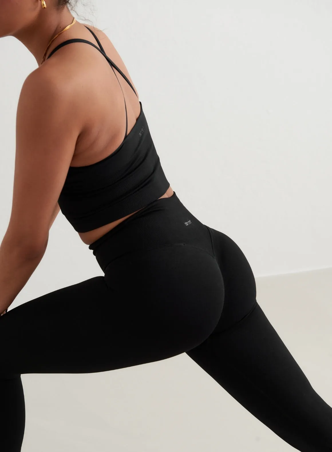 Black Shape Seamless Tights