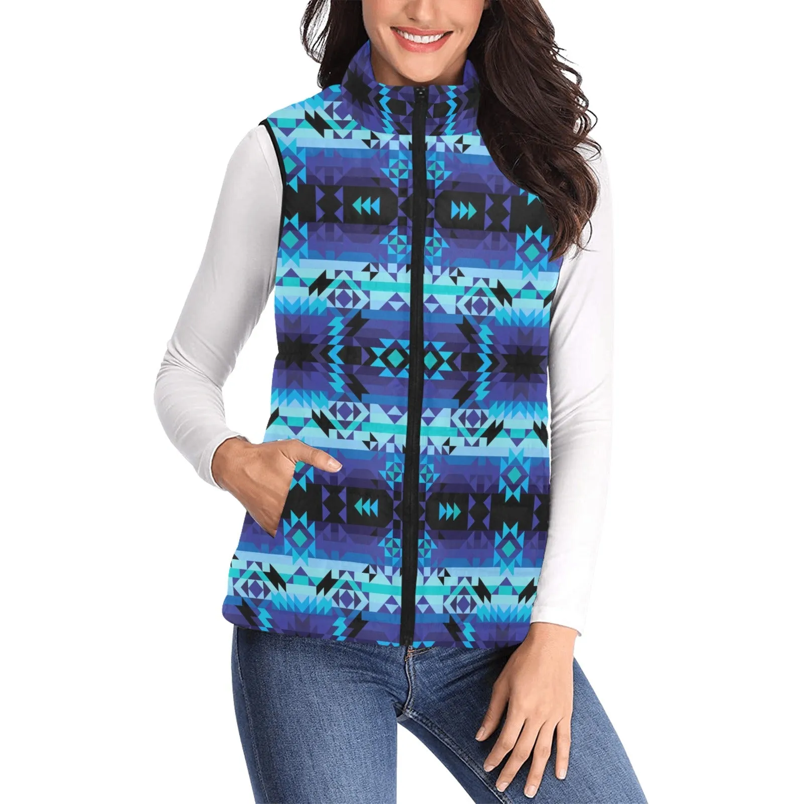 Blue Star Women's Padded Vest Jacket