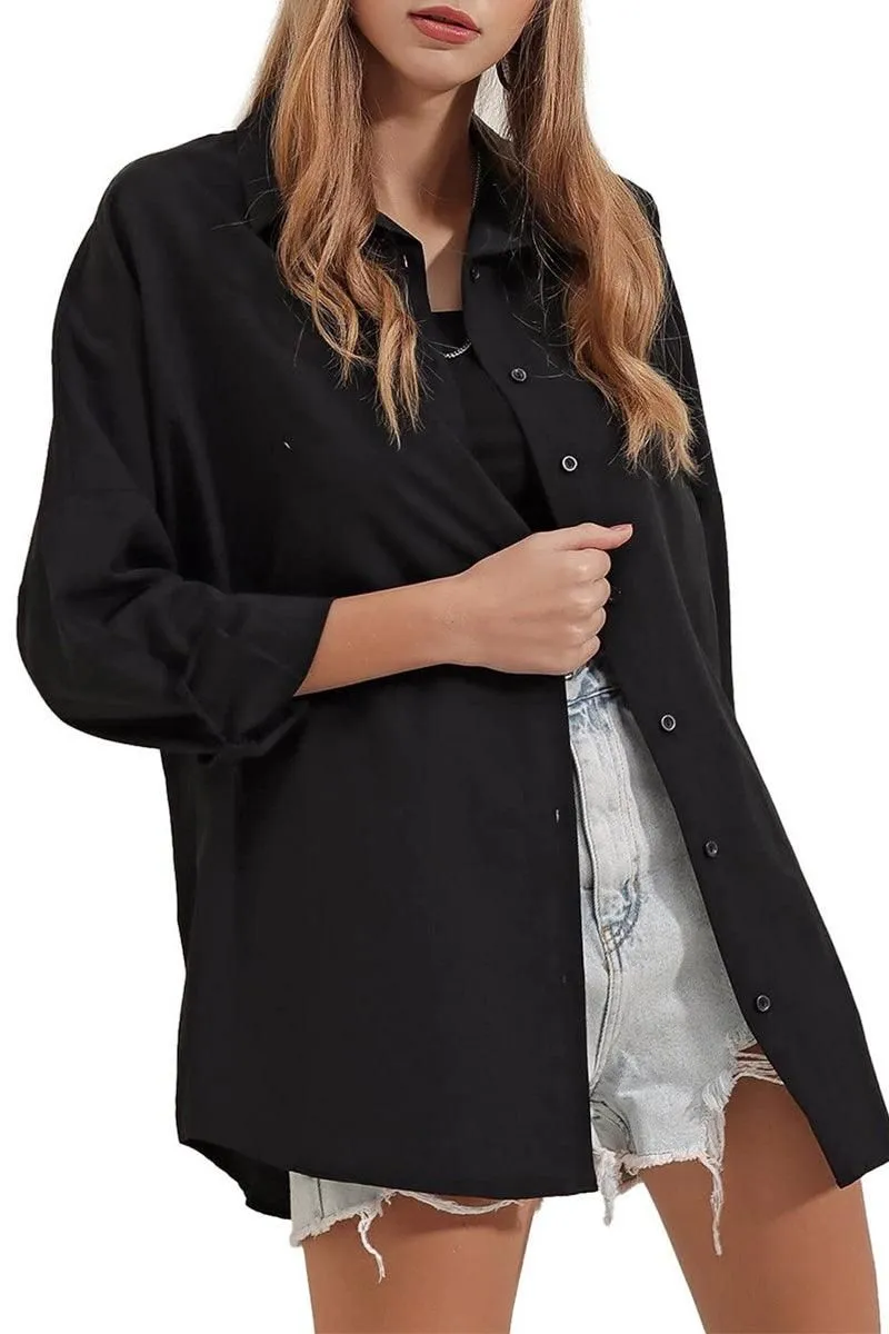 BUTTON DOWN BASIC DAILY WOMEN SHIRTS