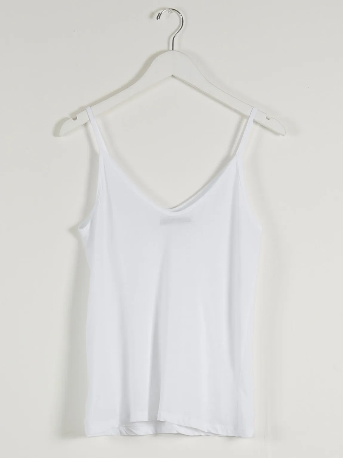 Camelia Cami in Lightweight Jersey - White