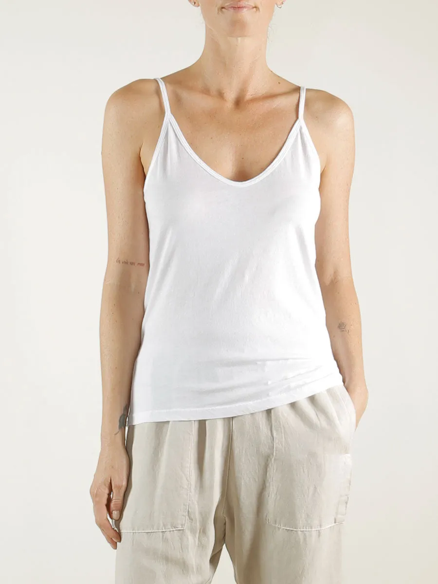 Camelia Cami in Lightweight Jersey - White