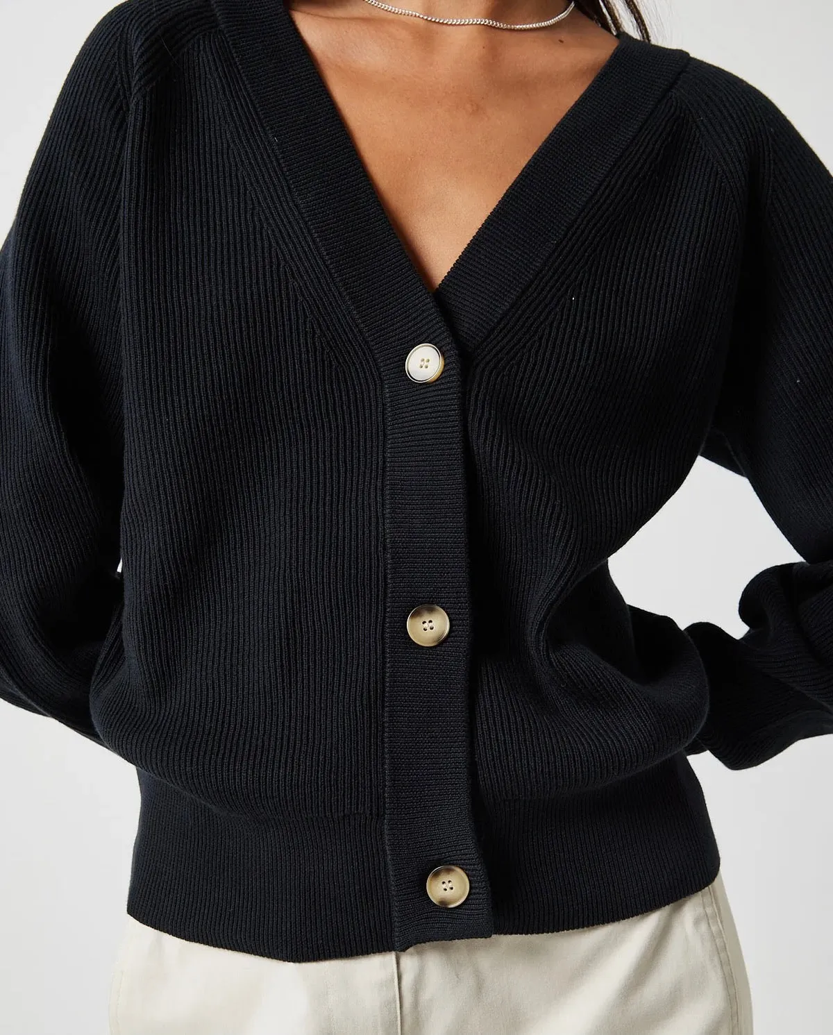 Cardine Cardigan - Black