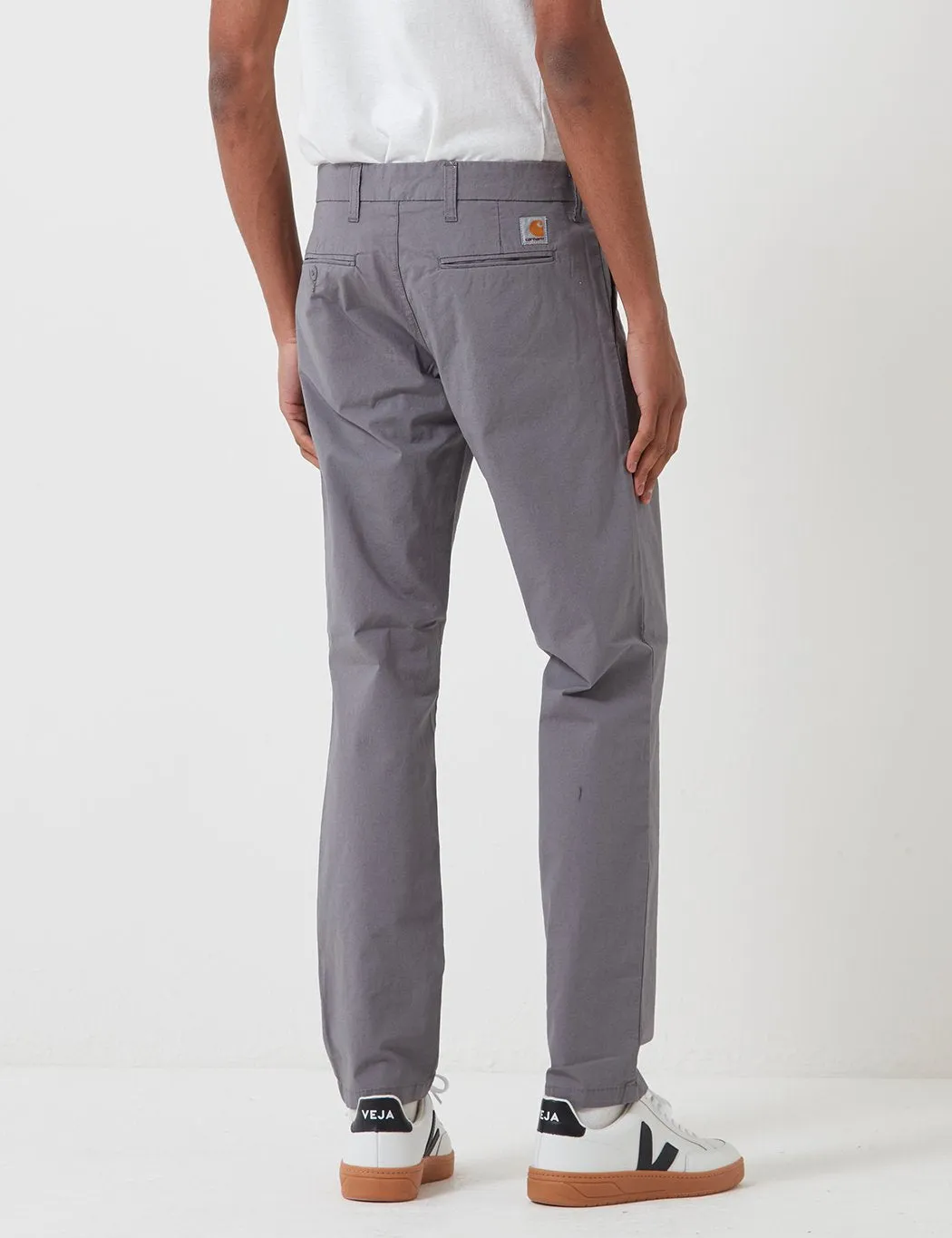 Carhartt-WIP Sid Pant Chino (Stretch Poplin) - Shiver Rinsed