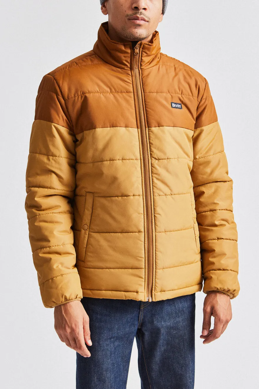 Cass Puffer Jacket - Copper/Washed Copper