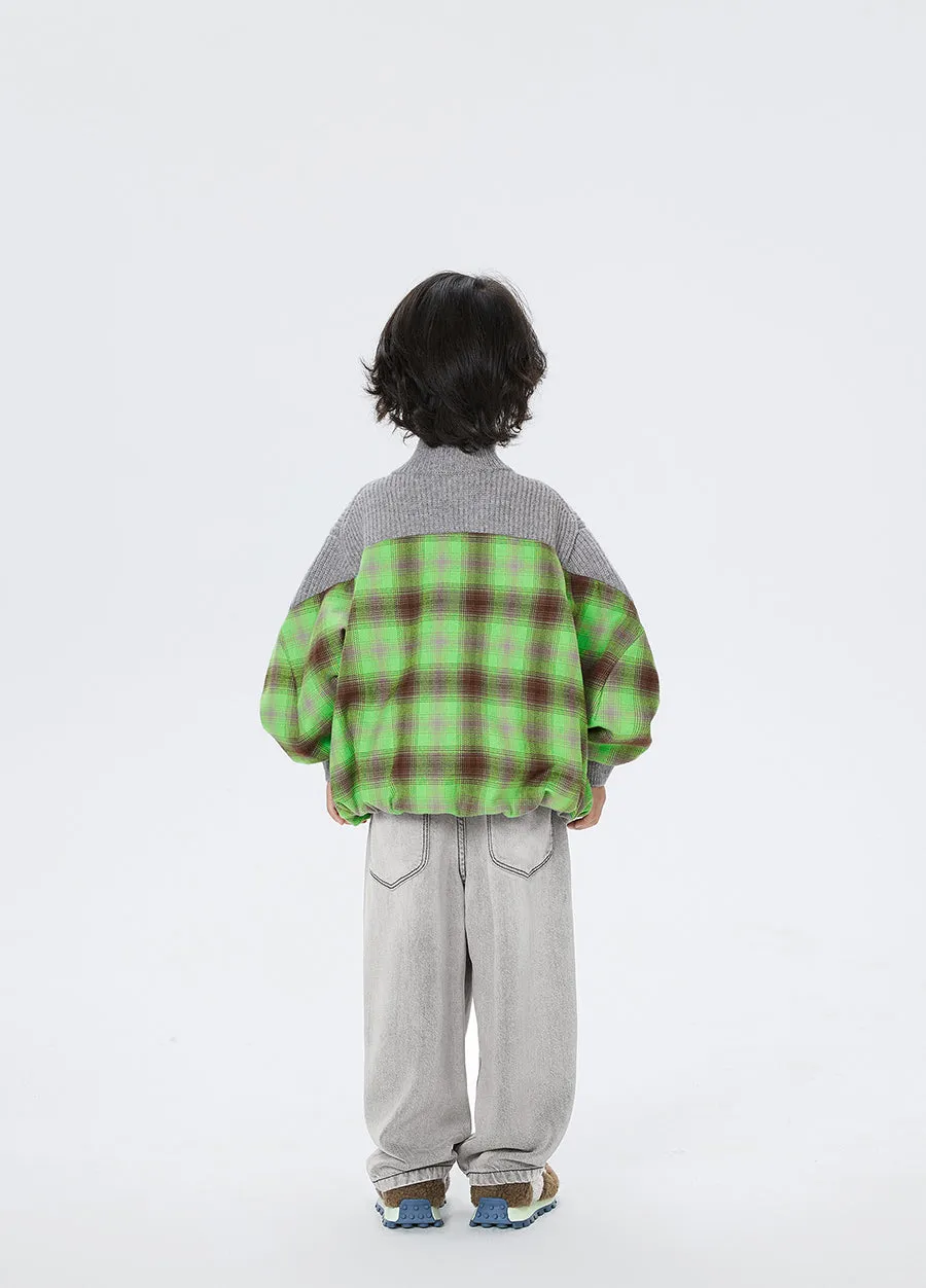 Coat / jnby by JNBY Playful Stripe Cotton Coat