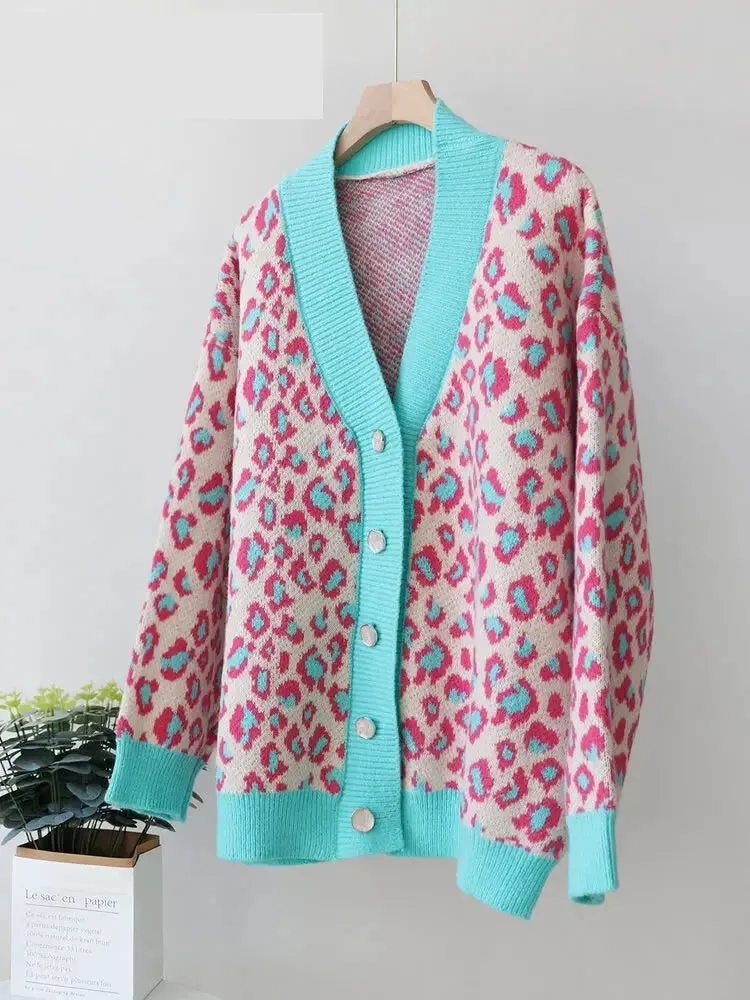 Cozy Chic Leopard Print Cardigan