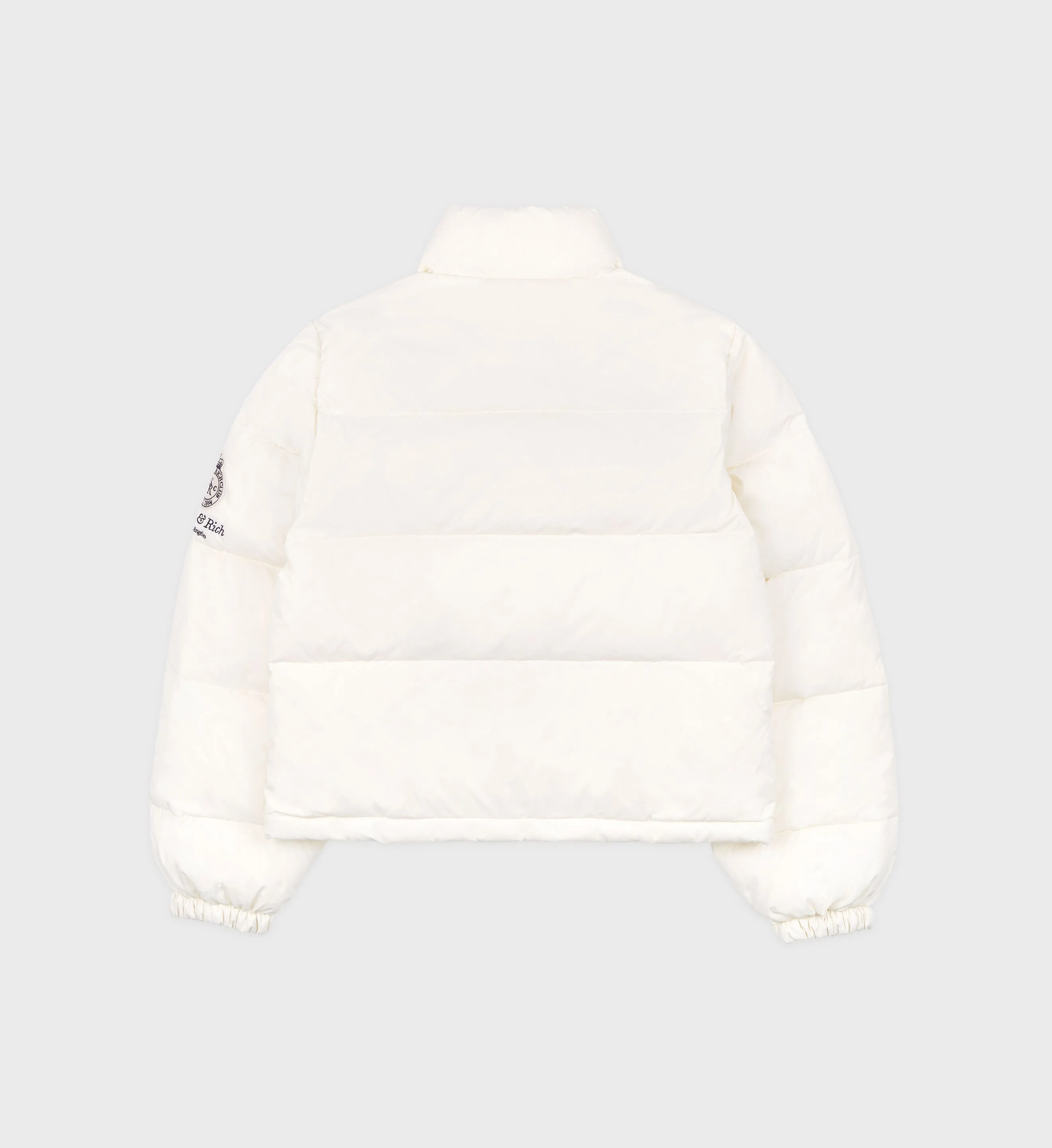 Crown L.A. Puffer Jacket - Cream