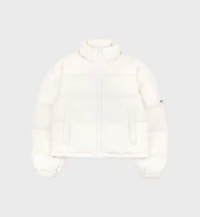 Crown L.A. Puffer Jacket - Cream