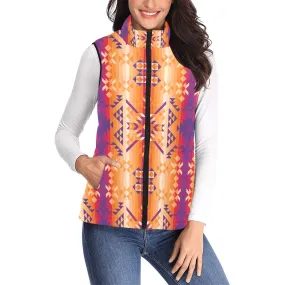 Desert Geo Women's Padded Vest Jacket