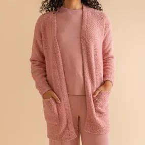 Dusty Rose Women's Cuddle Cardigan