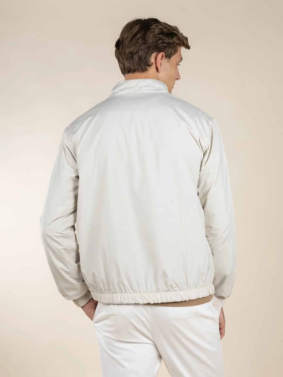 Ecru Reversible Resort Jacket