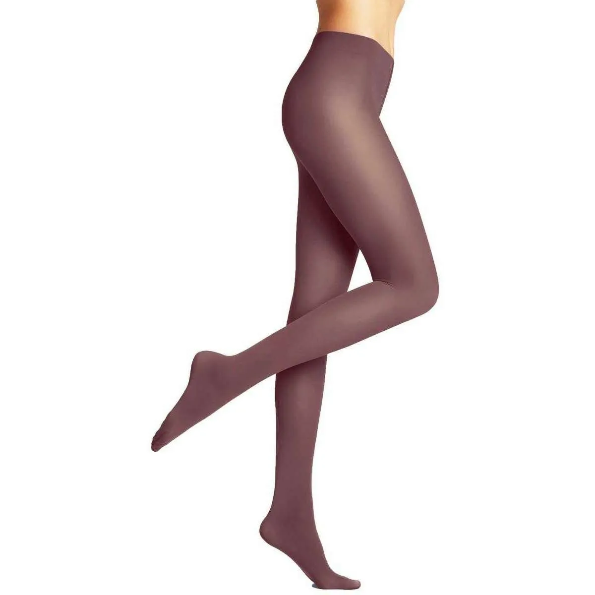 Falke Pure Matt 50 Denier Tights - Roan Rouge Red