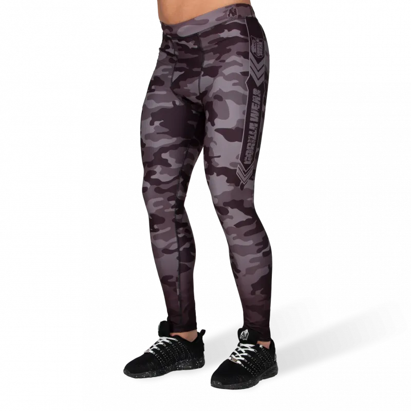 Franklin Men's Tights - Black/Gray Camo