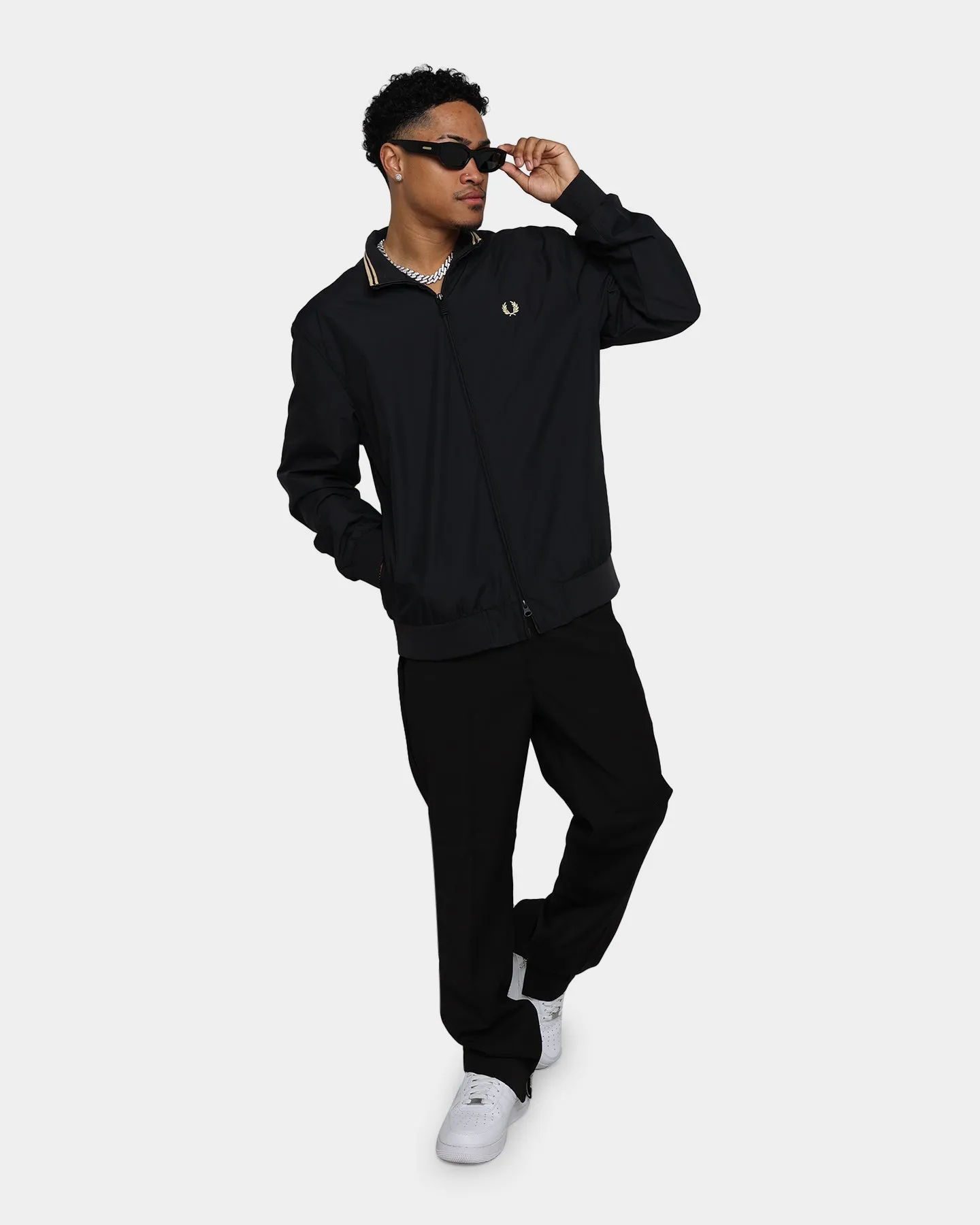 Fred Perry Brentham Jacket Black