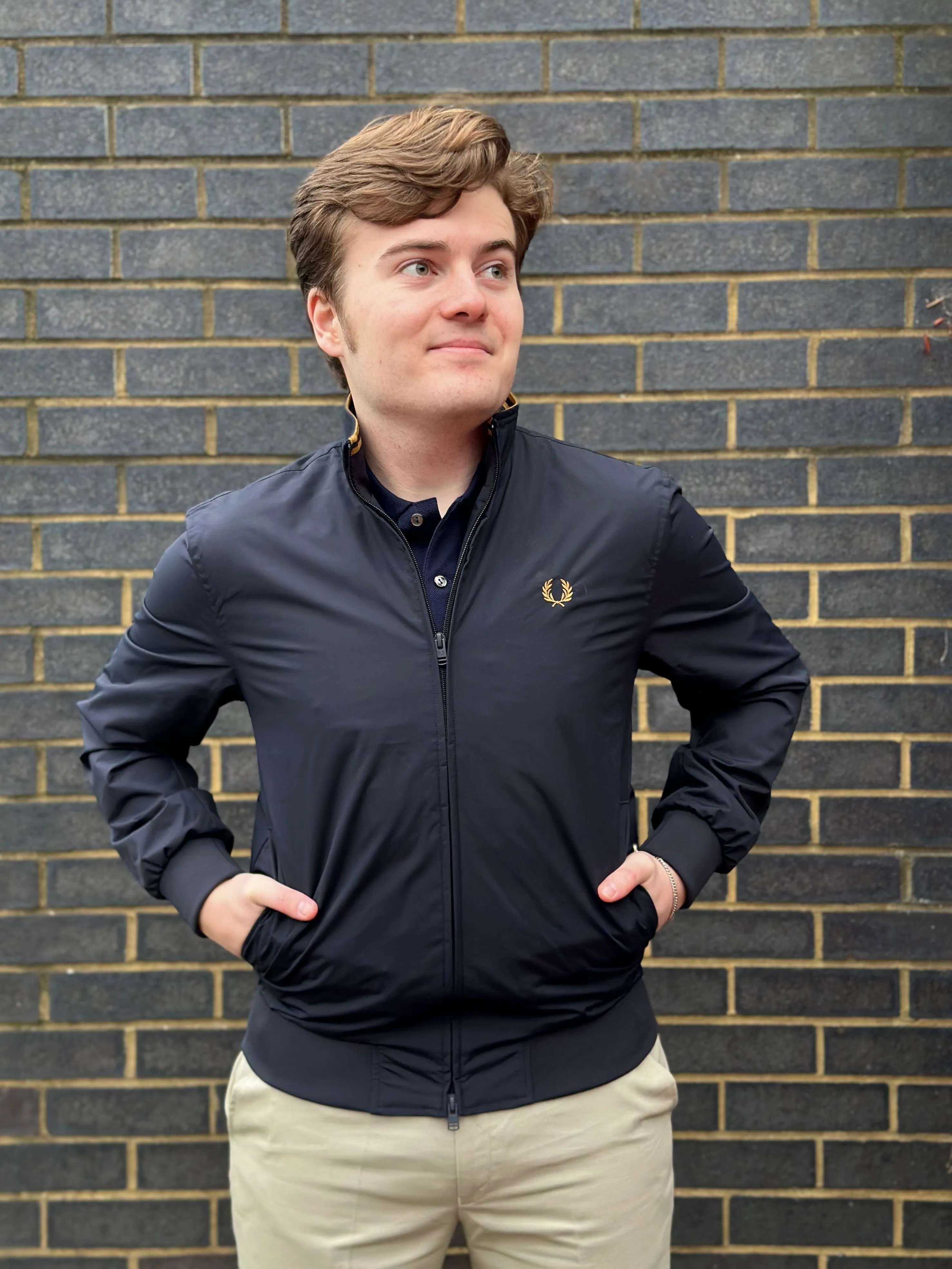 Fred Perry - J2660 Brentham Navy 248 - Jacket