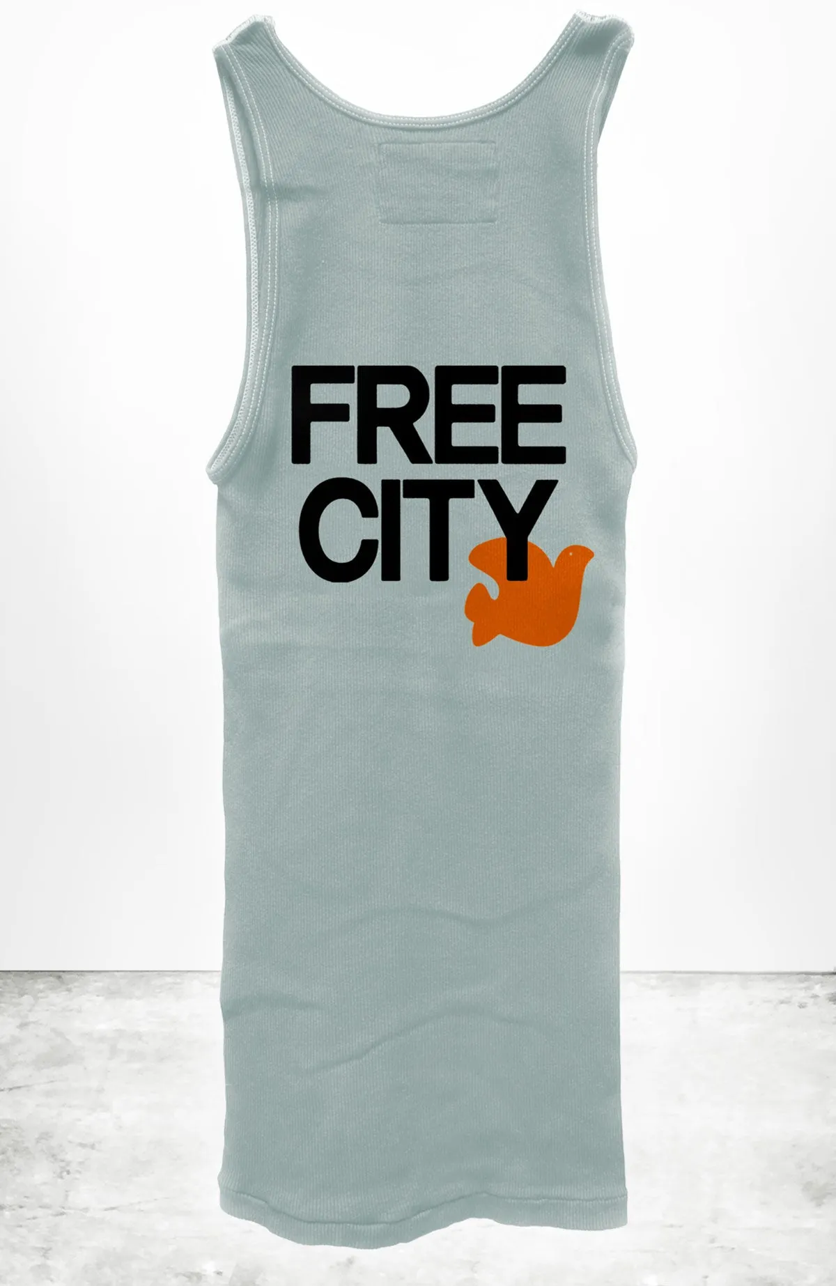 FREE CITY SUPERVINTAGE TANK TOP - STORM