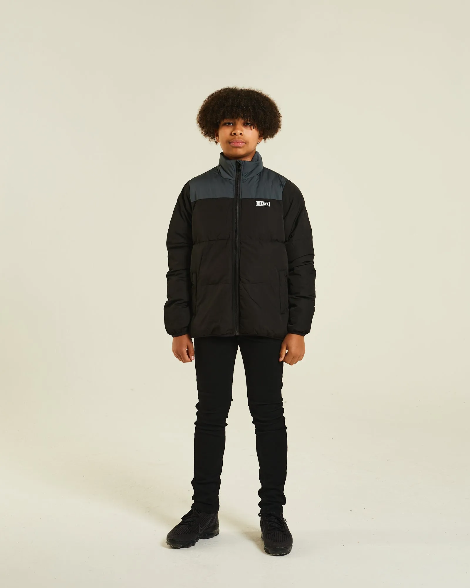 Hartley Padded Jacket Grey/Black