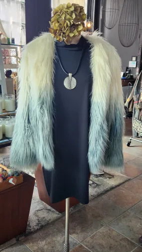 Hayden Ombre Faux Fur Coat