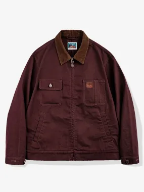 Heavyweight Corduroy Collar Canvas Detroit Jacket