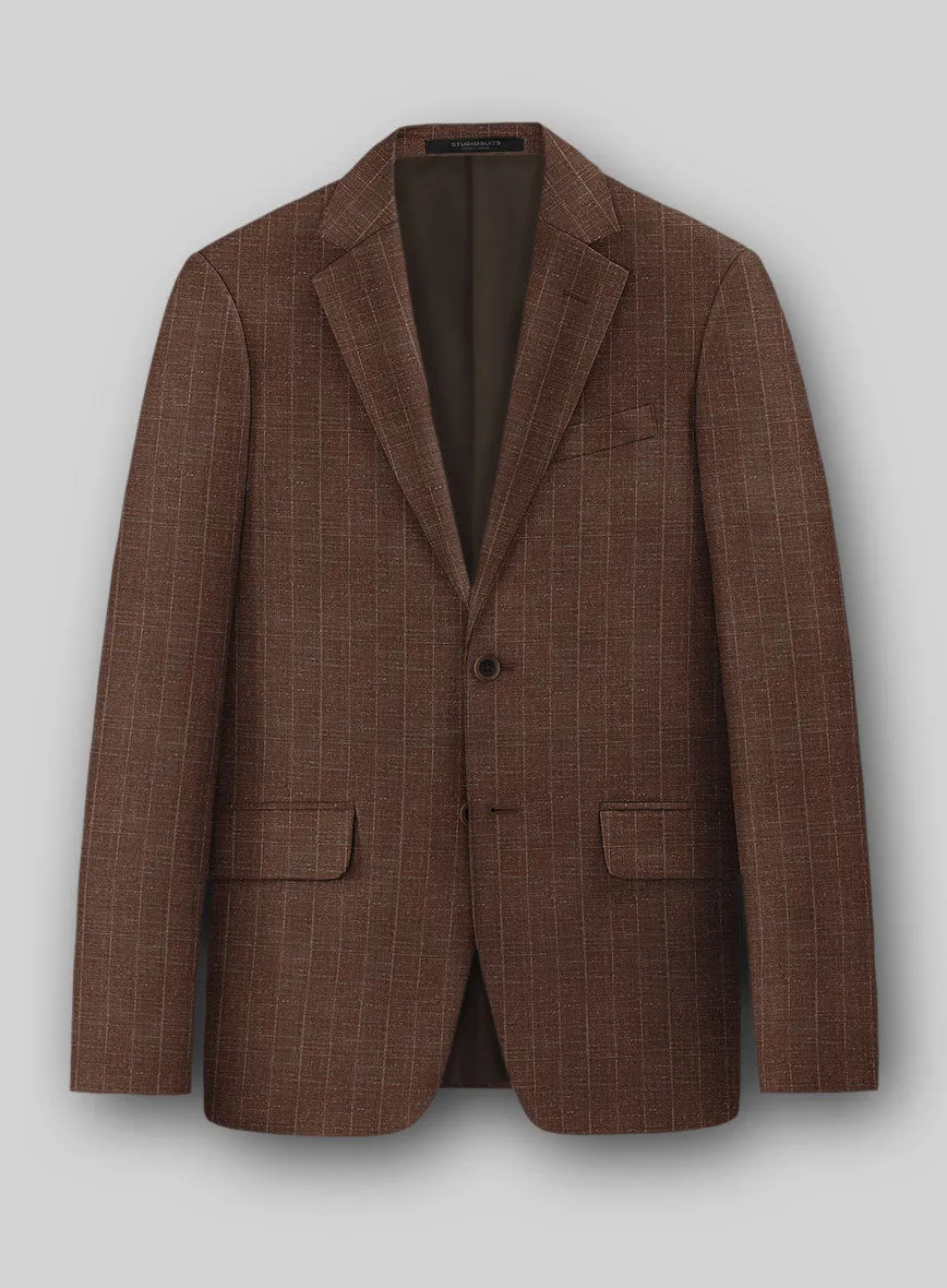 Italian Wool Silk Linen Casimiro Jacket