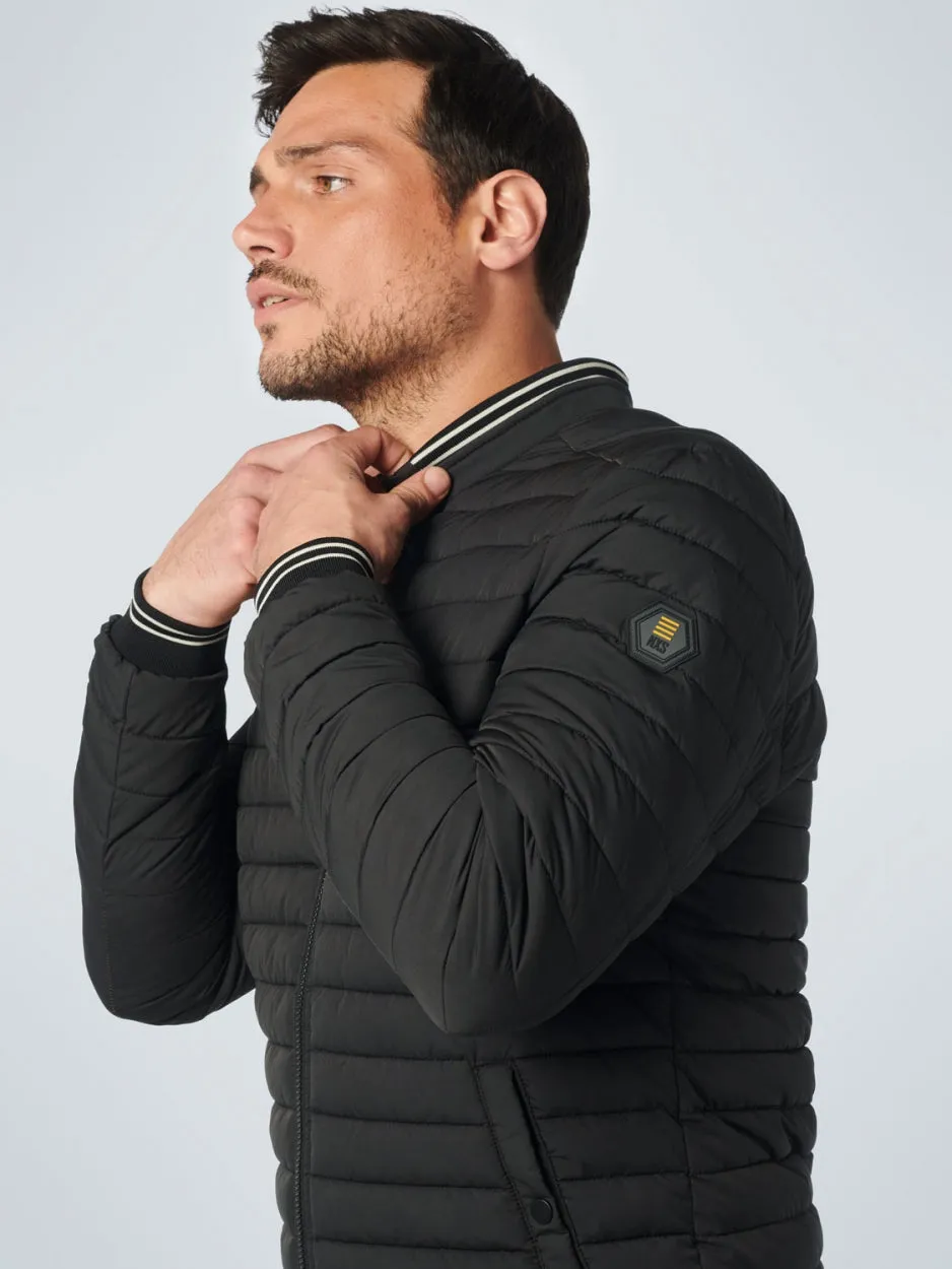 Jacket Short Fit Padded | Black