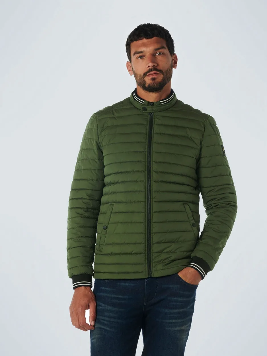 Jacket Short Fit Padded | Dark Green