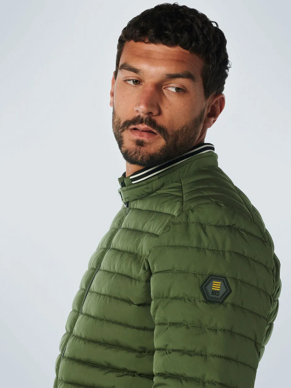 Jacket Short Fit Padded | Dark Green