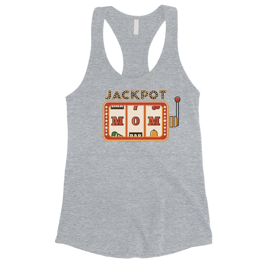 Jackpot Mom Tank Top Womens Sleeveless Shirt Funny Workout Mom Gift