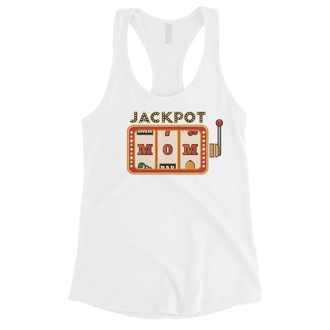 Jackpot Mom Tank Top Womens Sleeveless Shirt Funny Workout Mom Gift