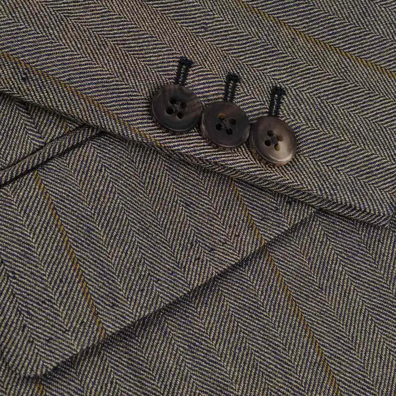 James Purdey Linen/Wool Chatsworth Jacket Navy