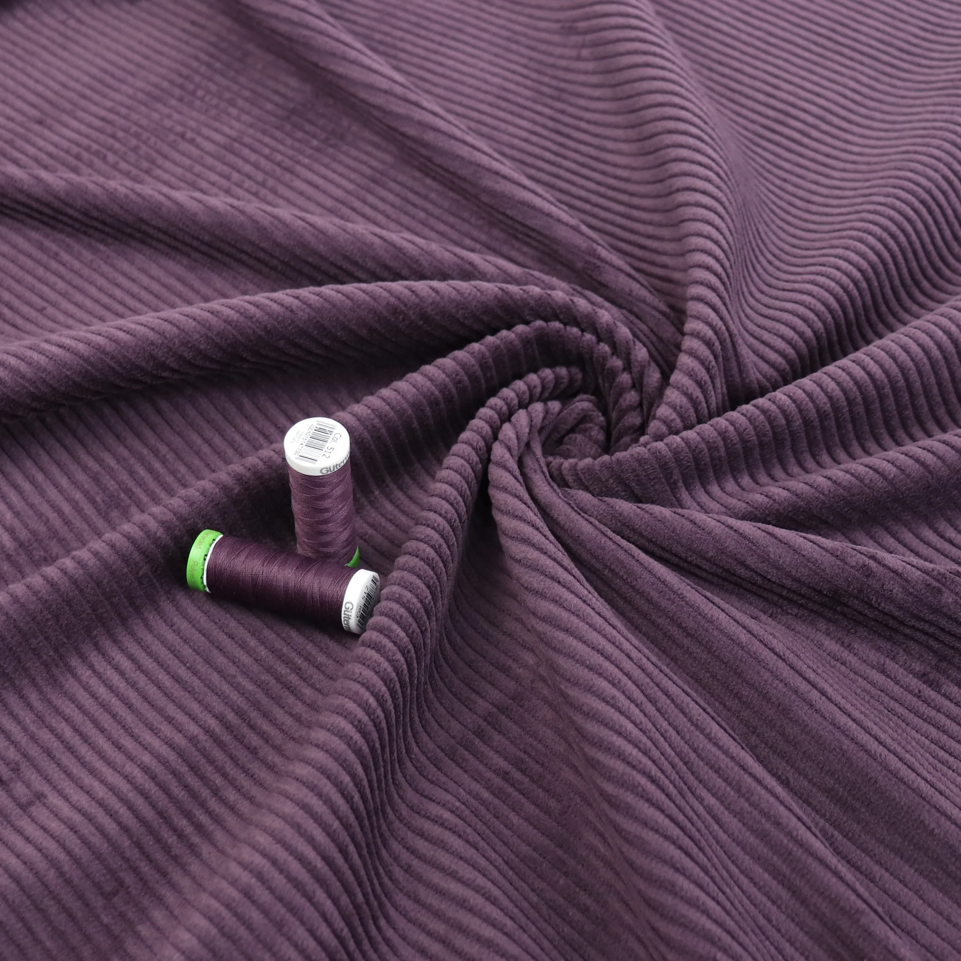 Jumbo Cotton Corduroy - Aubergine