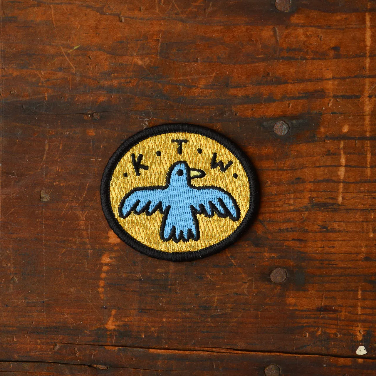 Keep Tassie Wild Iron On Patch/Badge