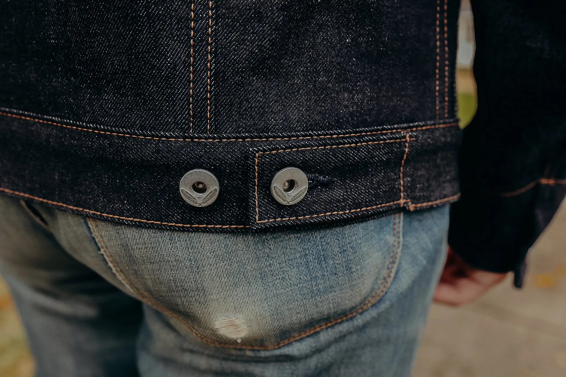 LINED SUPPLY JACKET- 15OZ INDIGO