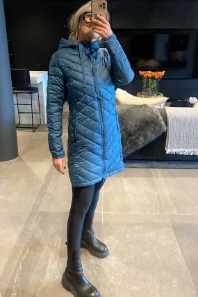 Lole Blue Puffer Jacket