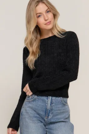 Long Sleeve Crew Neck Sweater