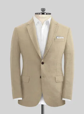 Maple Khaki Pure Linen Jacket