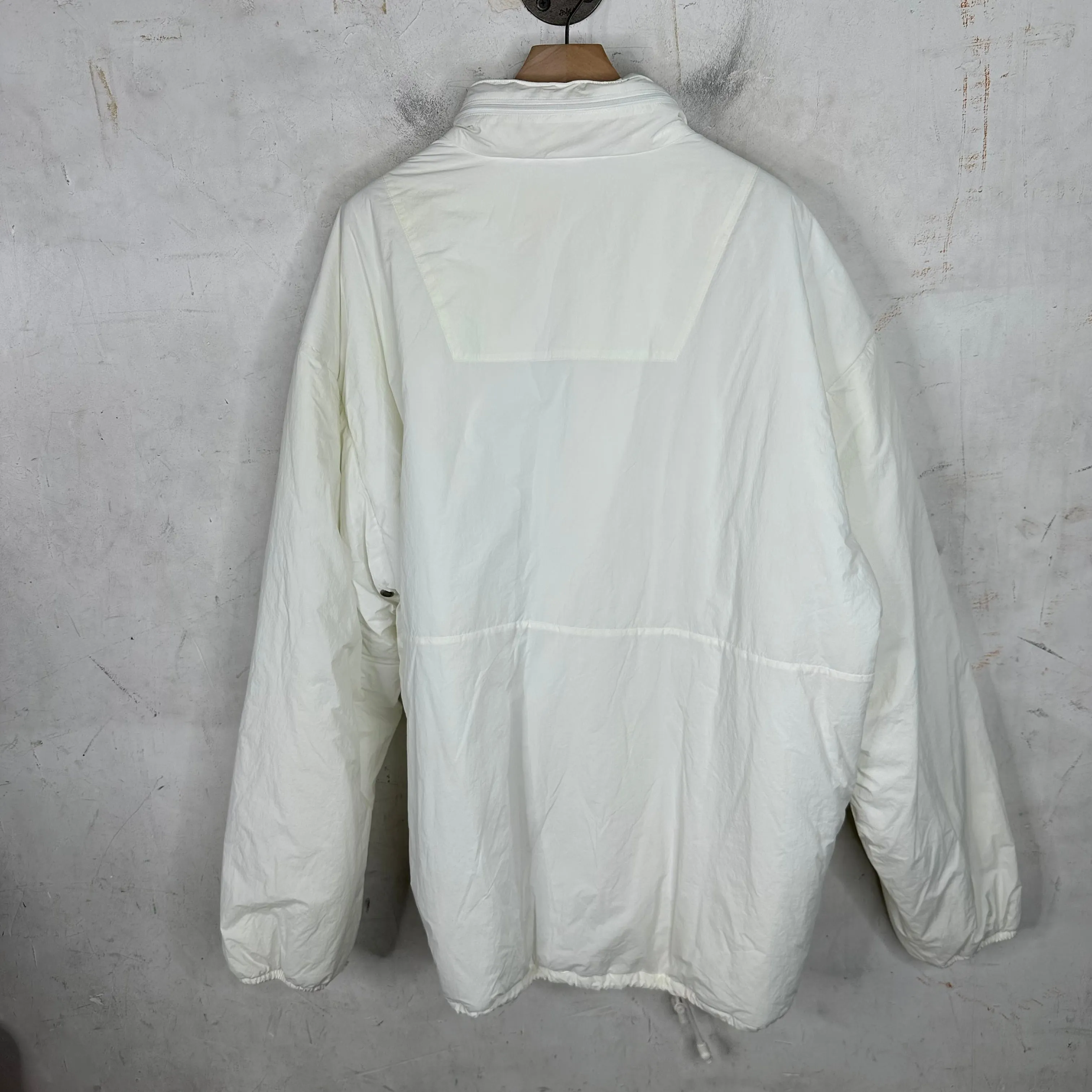 Margiela Padded White Nylon Jacket