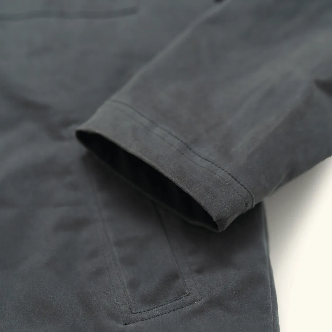 Marshall Hooded Jacket | Waxed Canvas - Coal