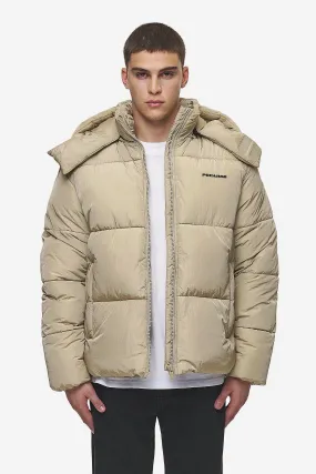 Marten Crushed Puffer Jacket Beige