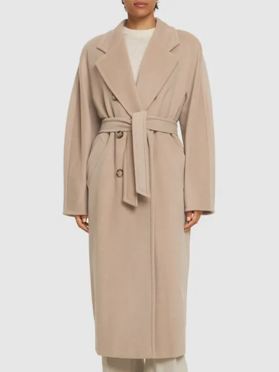 Max Mara   Madame wool &amp; cashmere coat 