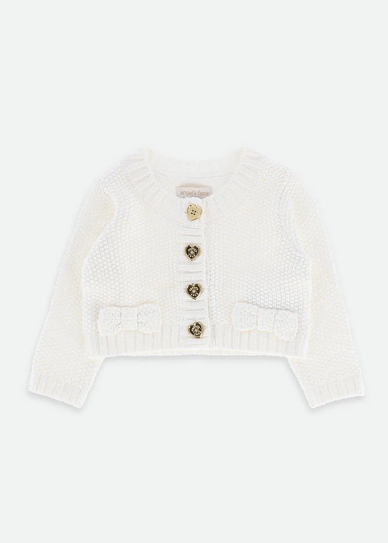 Mckay Baby Cardigan Snowdrop