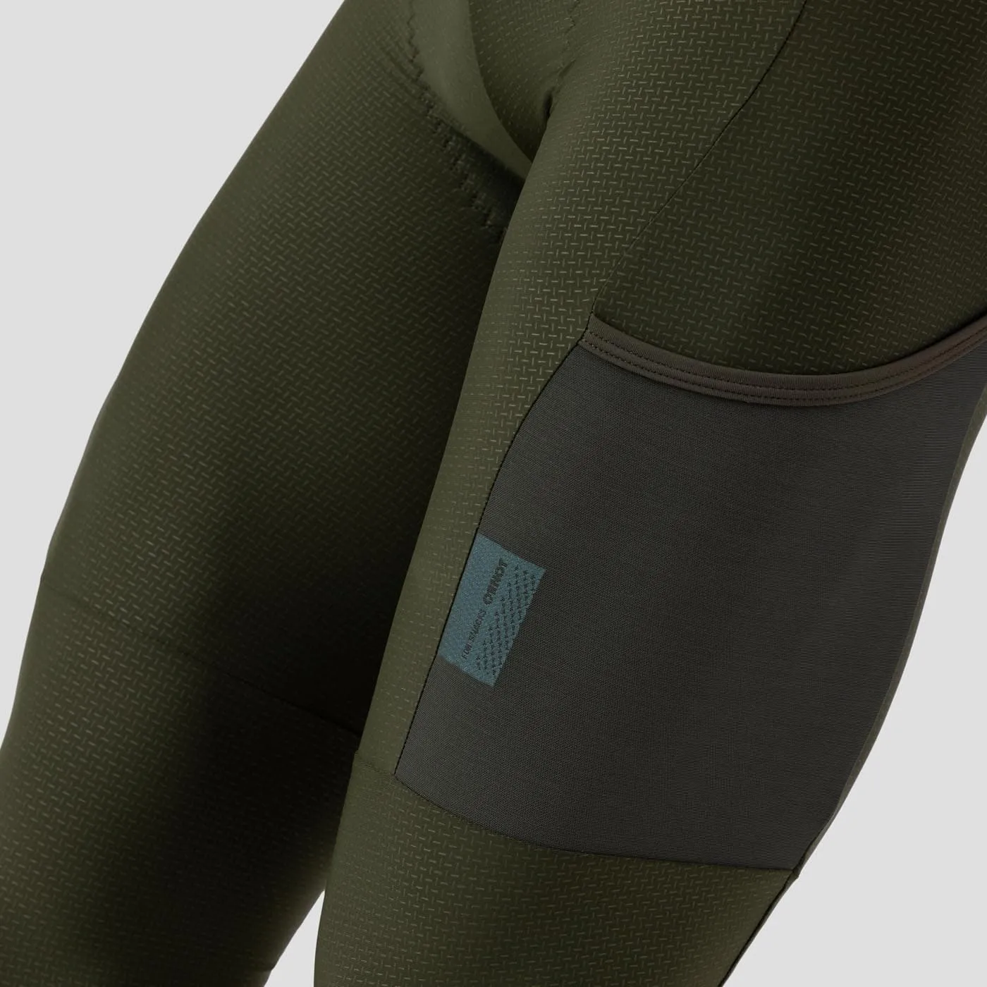 Men's Lightweight Cargo Bib Tight - Olive