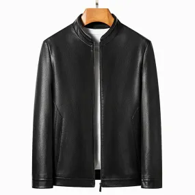 Men's New Premium Natural Sheep Leather Jacket